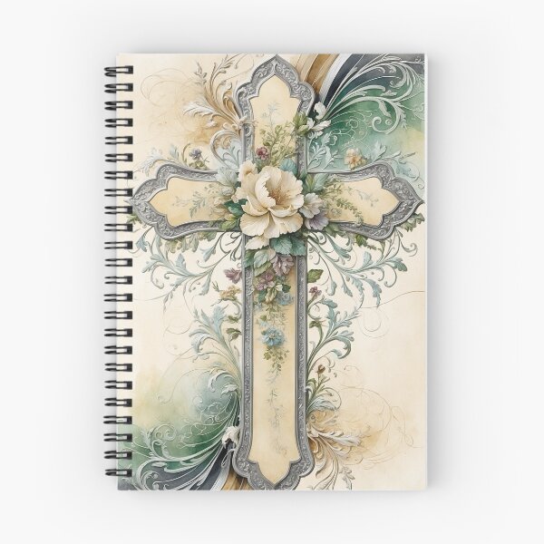 Item preview, Cruz de filigrana floral designed and sold by FlowerMeFlorals.