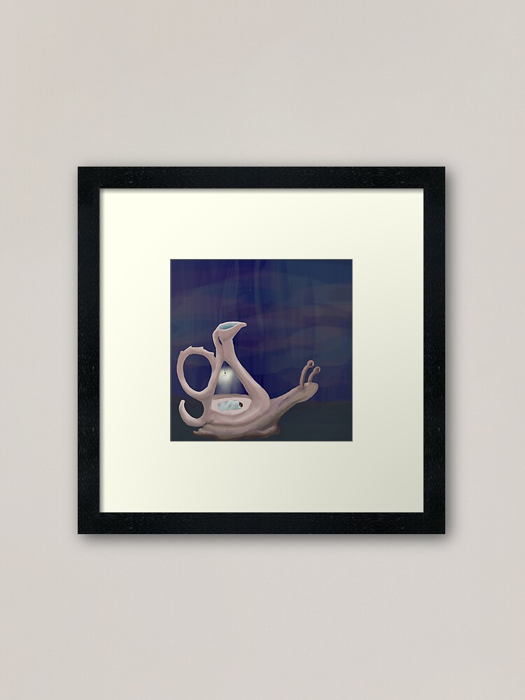 Alternate view of Slow dreams Framed Art Print