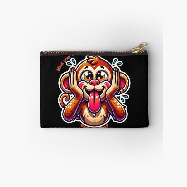 Item preview, Cheeky Monkey - Mind Your Own Damn Business designed and sold by TeslaSt0re.