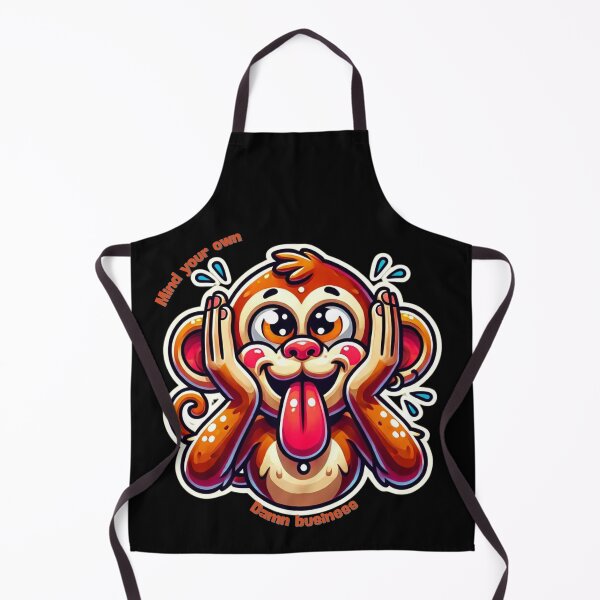 Item preview, Cheeky Monkey - Mind Your Own Damn Business designed and sold by TeslaSt0re.