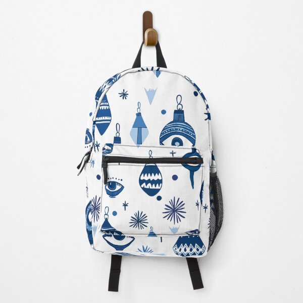 Item preview, Blue and White Christmas Pattern with Stylish Eye designed and sold by station-one.