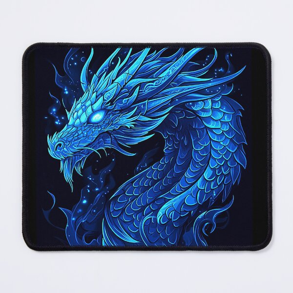 Item preview, Neon Blue Dragon designed and sold by Tees-and-Trends.