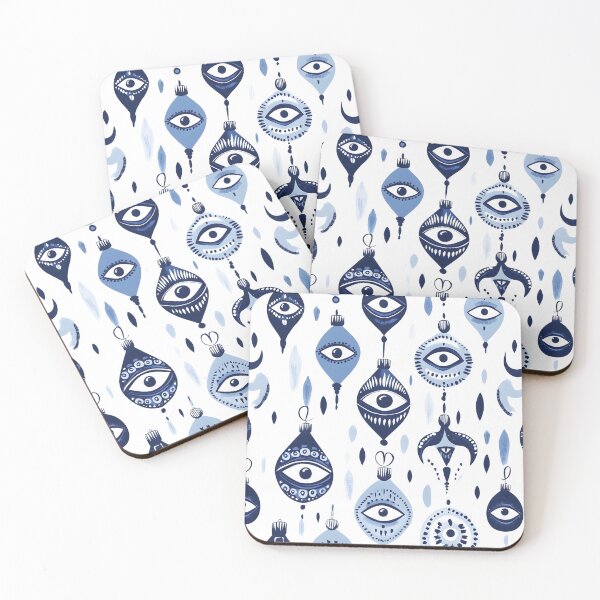 Item preview, Christmas Pattern with Stylish Eye designed and sold by station-one.