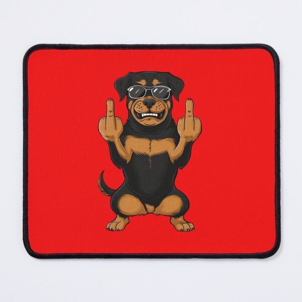 Item preview, Rottweiler Middle Finger designed and sold by 123ks.