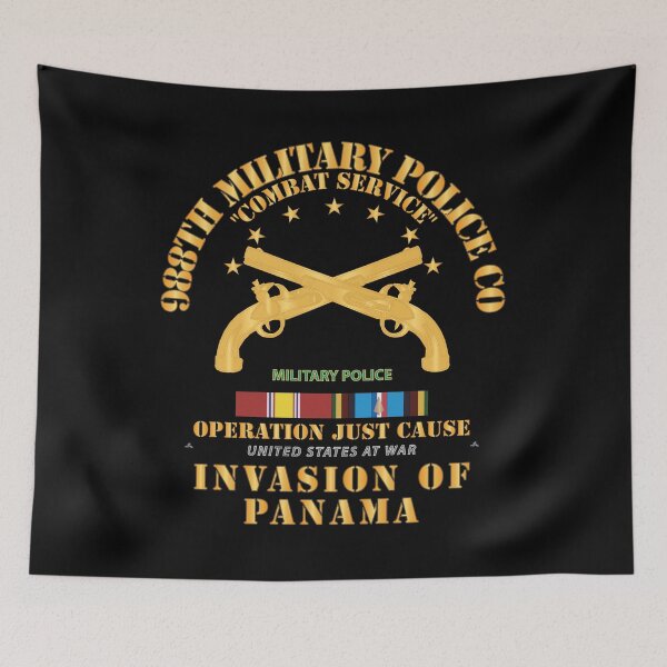 Item preview, Just Cause - 988th Military Police Co w Svc Ribbons X 300 designed and sold by Military Insignia Products.