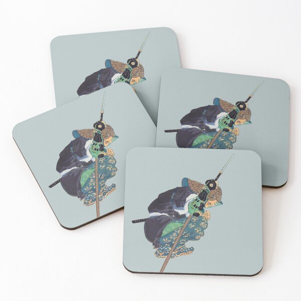 Item preview, Ogata Gekko | Cropped Ukiyo-e | Senba Saburobe Mitsutada designed and sold by Maachiel.