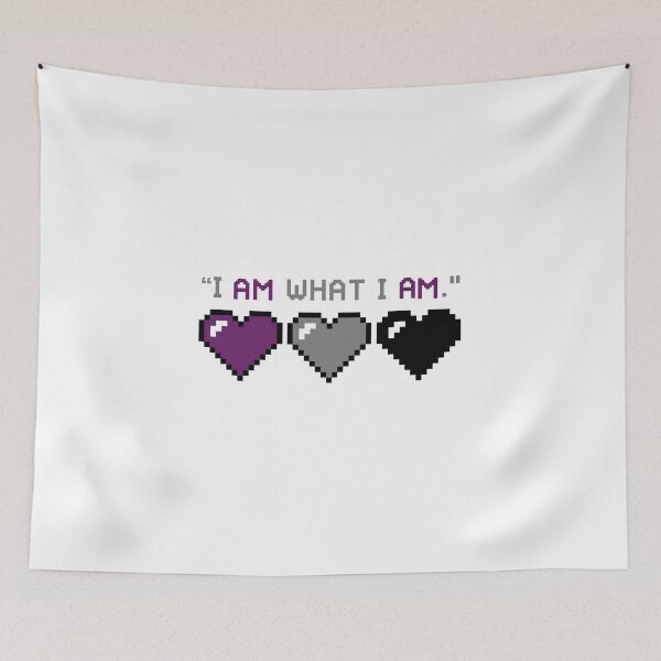 Item preview, I Am What I Am - Asexual Edition designed and sold by Nuevaofnight.