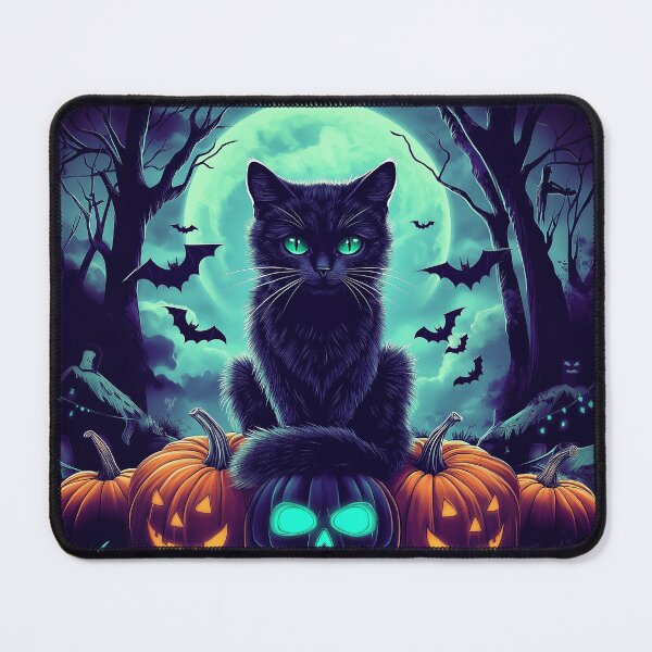 Item preview, Black Cat Halloween designed and sold by PetsArt.