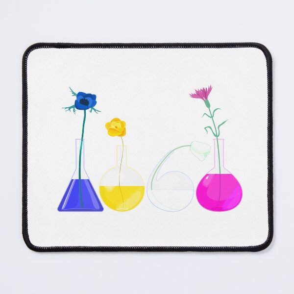 Item preview, Flasks with flowers designed and sold by SpottedPilot.