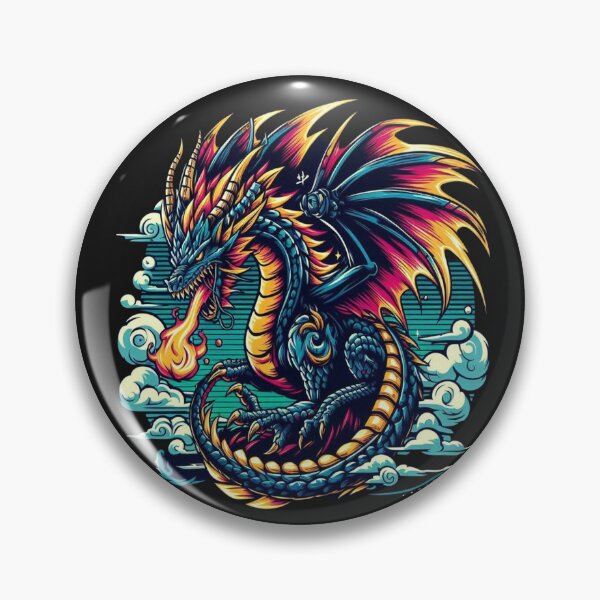 Item preview, Stormfire Dragon designed and sold by TrippyyThreads.