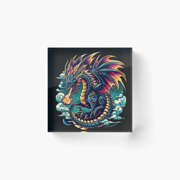 Item preview, Stormfire Dragon designed and sold by TrippyyThreads.