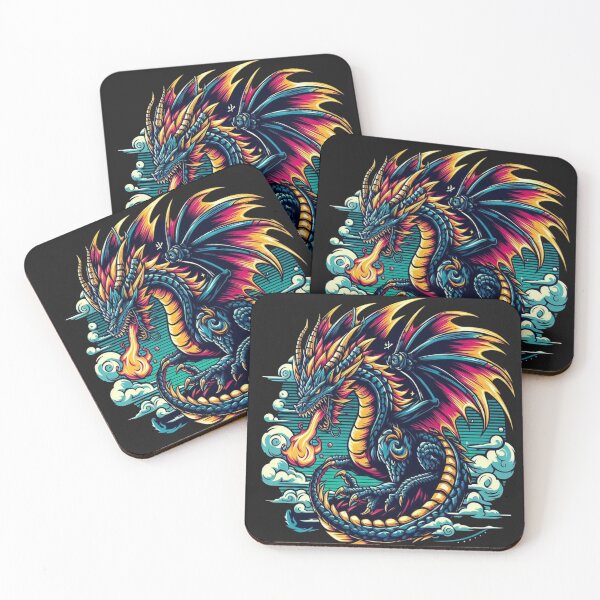 Item preview, Stormfire Dragon designed and sold by TrippyyThreads.
