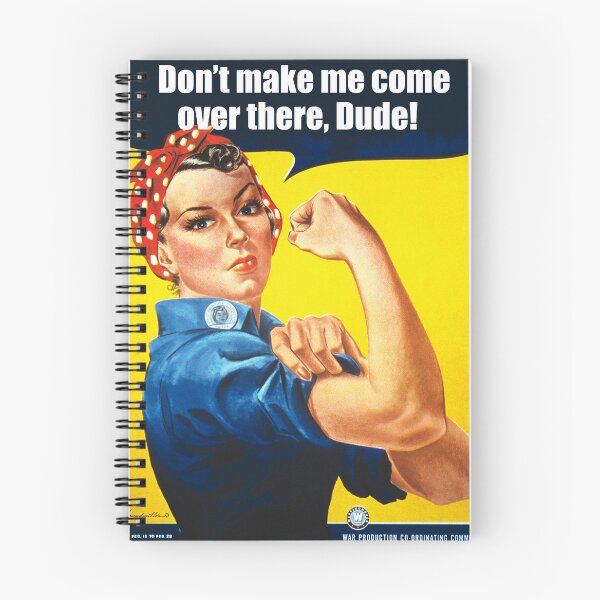 Item preview, Rosie Riveter parody poster designed and sold by IanBakerToons.