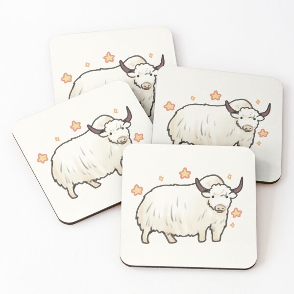 Item preview, White Yak illustration  designed and sold by Artofmayara.