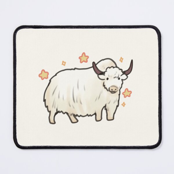 Item preview, White Yak illustration designed and sold by Artofmayara.