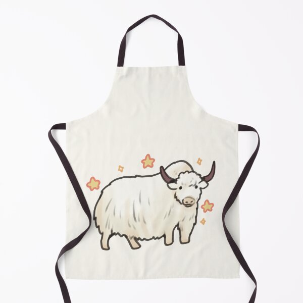 Item preview, White Yak illustration designed and sold by Artofmayara.