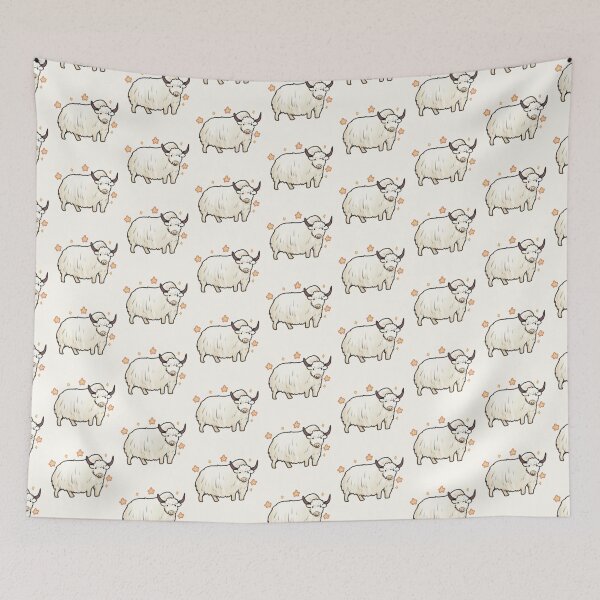 Item preview, White Yak illustration  designed and sold by Artofmayara.