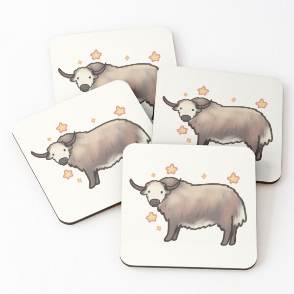 Item preview, Cute Yak illustration  designed and sold by Artofmayara.