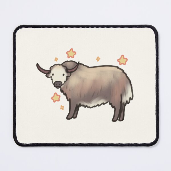 Item preview, Cute Yak illustration designed and sold by Artofmayara.