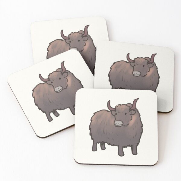 Item preview, Brown Yak illustration  designed and sold by Artofmayara.