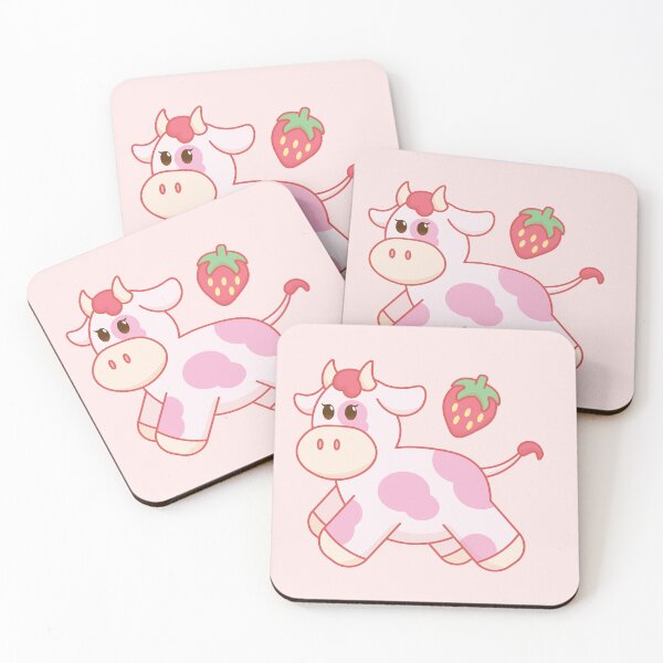 Item preview, Strawberry cow designed and sold by RSteadDesigns.