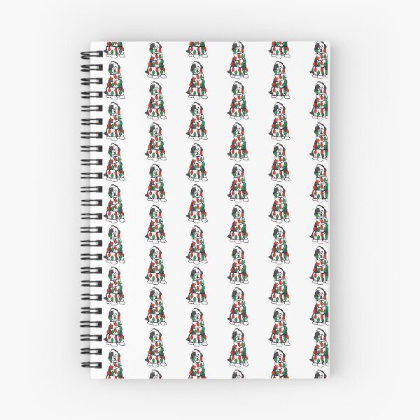Item preview, Sheepadoodle Dog with Christmas Lights Wrapped Around Its Body – Festive and Adorable Design  Description: Get into the holiday spirit with our adorable Dog with Christmas Lights design! designed and sold by MrsCreative1.