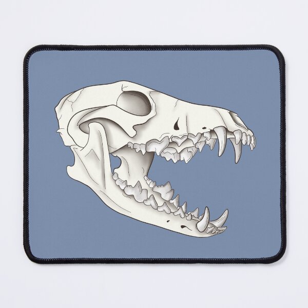 Item preview, Screaming Fox Skull designed and sold by MantisOddities.