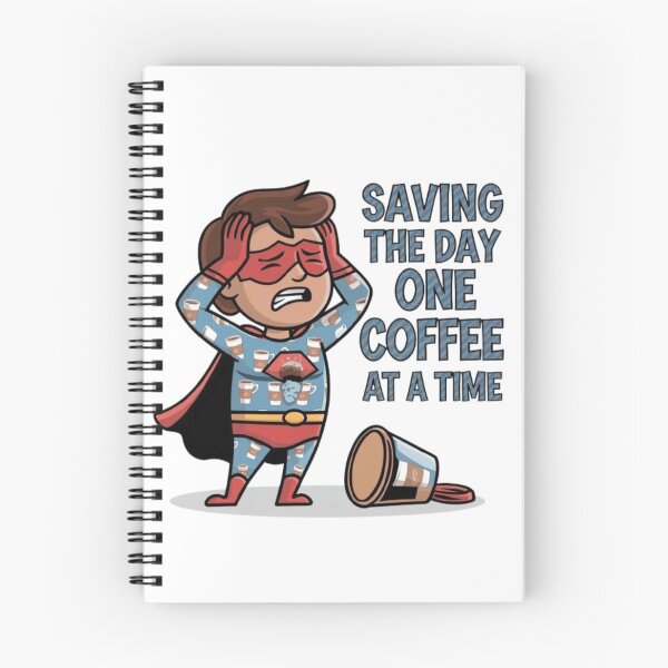 Item preview, Little Superhero: Saving the Day One Coffee at a Time designed and sold by XquisiteFashion.