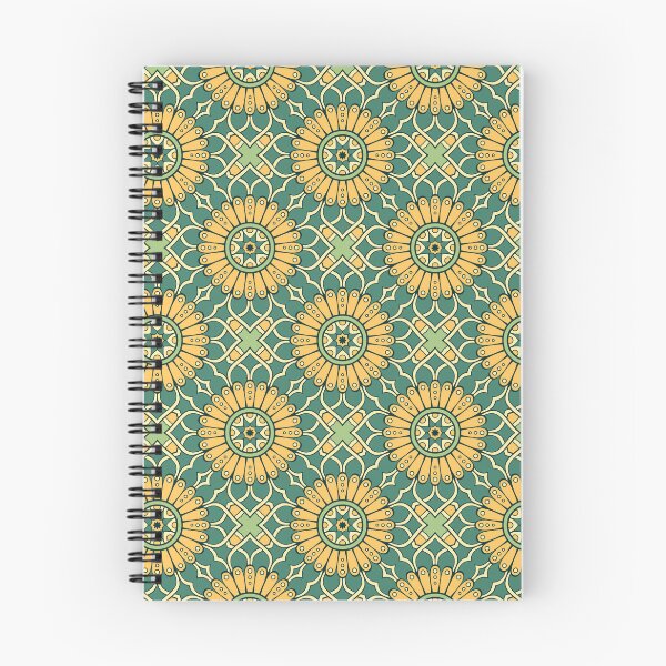 Item preview, Ethnic floral seamless pattern with mandalas designed and sold by ZAIKY DREAMS.