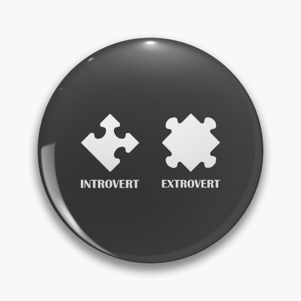 Item preview, Introvert and Extrovert Illustrated / Introvert Joke Funny T-Shirt Label designed and sold by introvertvibes.