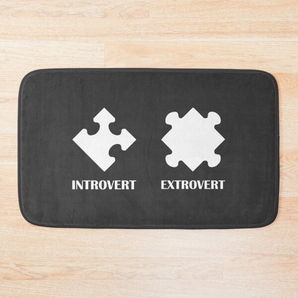 Item preview, Introvert and Extrovert Illustrated / Introvert Joke Funny T-Shirt Label designed and sold by introvertvibes.