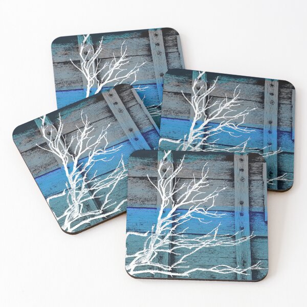 Item preview, Tree to Wood to Boat (Blue) designed and sold by ezcreate.media.