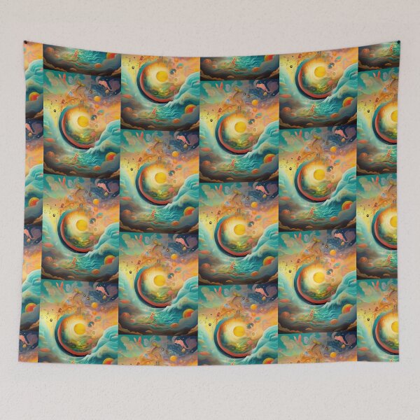 Item preview, A surreal landscape of dreams born of a restless imagination designed and sold by KilianSzmid.