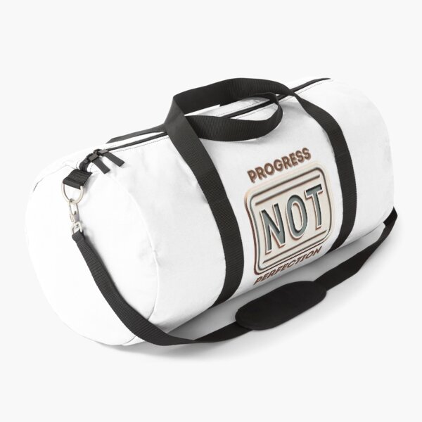 Item preview, Progress not perfection simple sign and statement designed and sold by NebulaLabs.