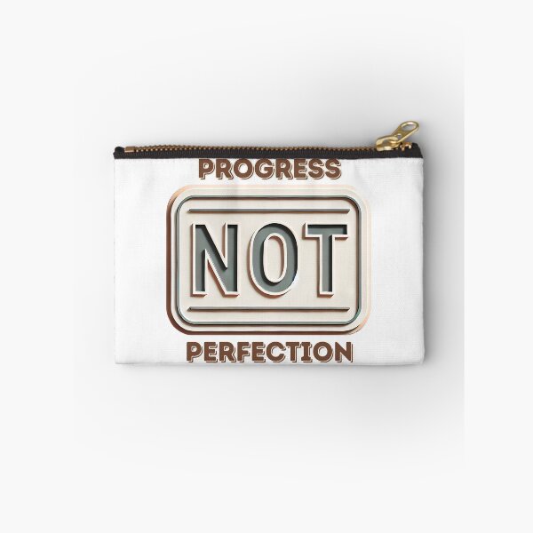Item preview, Progress not perfection simple sign and statement designed and sold by NebulaLabs.