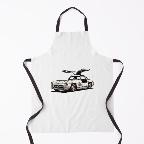 Item preview, Mercedes 300 SL Gullwing pixel art designed and sold by SpeedandPixels.