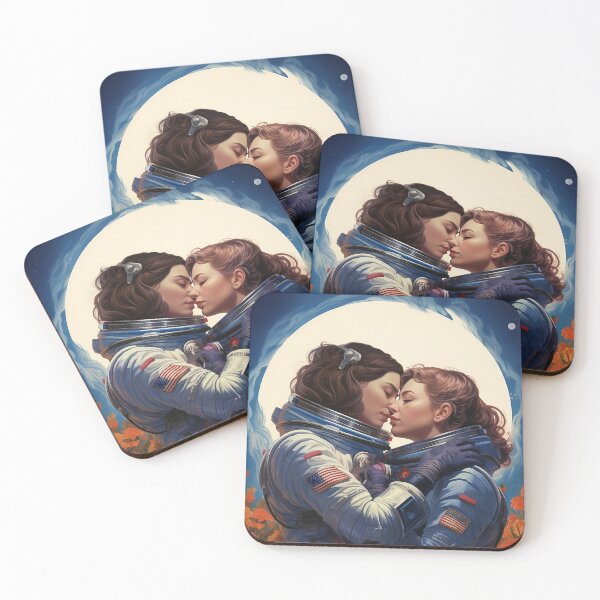 Item preview, Cosmic Love, Girls in Love designed and sold by ArtPixelHaven.