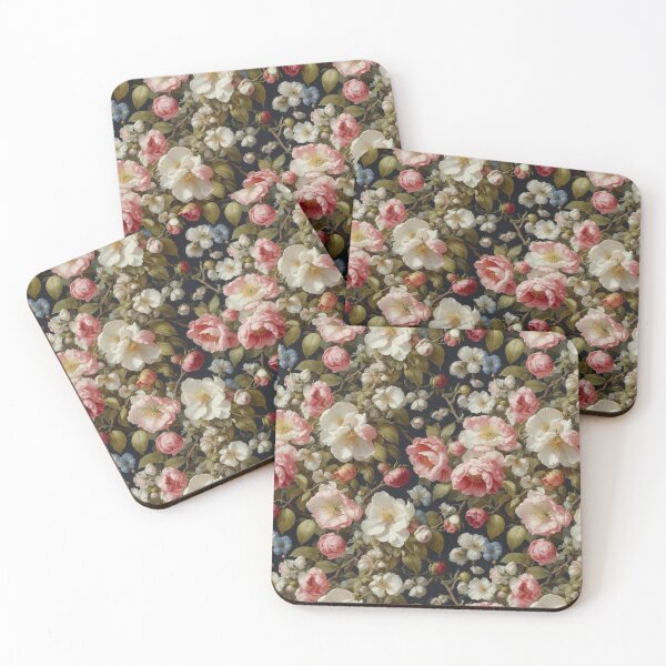 Item preview, Vintage Floral the Dog Rose Wildflower designed and sold by FlowerMeFlorals.