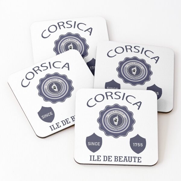 Item preview, Corsica Ile De Beaute Corsica Map Isula Bella Corse France France Corsica  designed and sold by Trenddesigns24.
