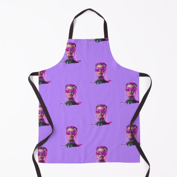 Item preview, Realistic cyber girl in pink with glasses designed and sold by pinkuardesign.