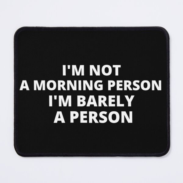 Item preview, Not a morning person t-shirt tee top shirt designed and sold by OAKDEN.
