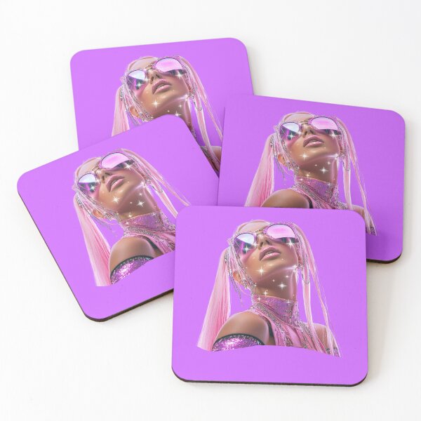 Item preview, Realistic cyber girl in pink designed and sold by pinkuardesign.