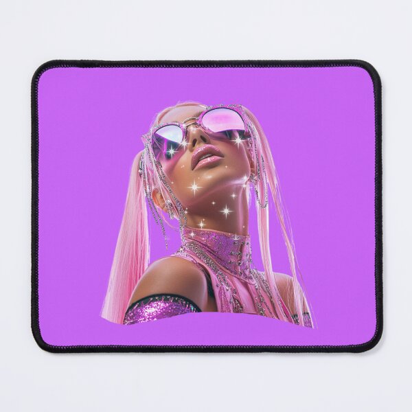 Item preview, Realistic cyber girl in pink designed and sold by pinkuardesign.