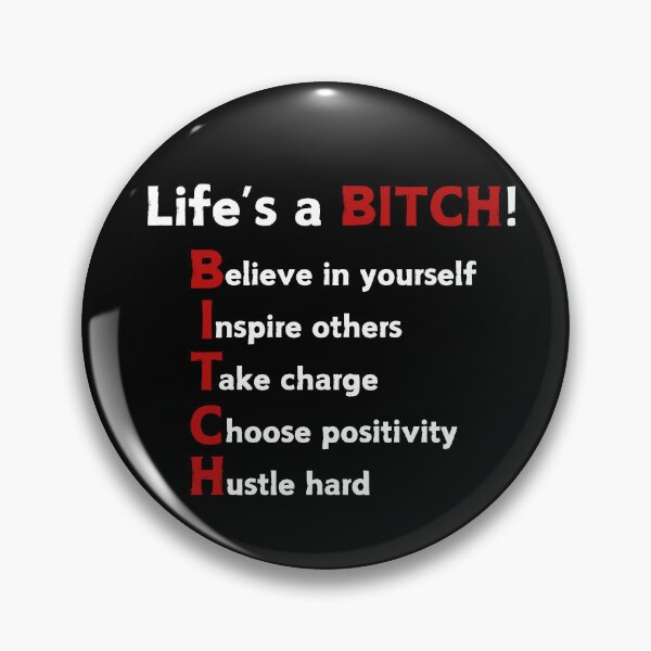 Item preview, Life's a B.I.T.C.H – Turn Struggles into Strength designed and sold by JPees.