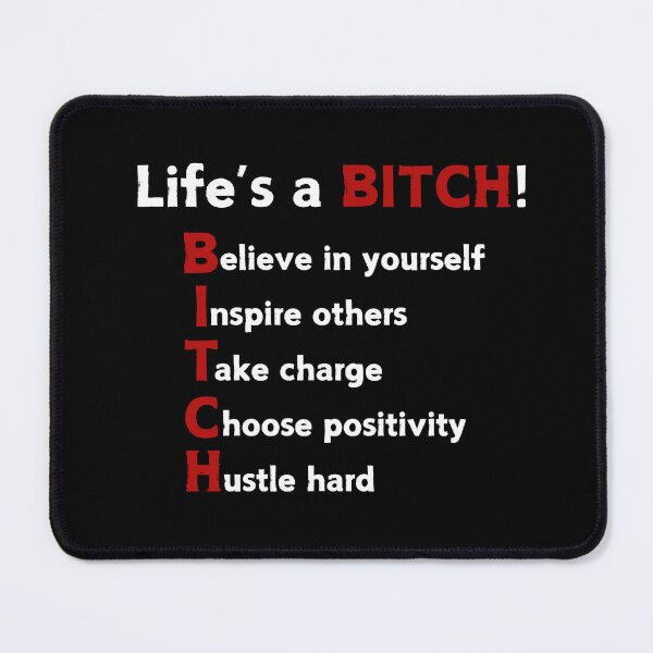 Item preview, Life's a B.I.T.C.H – Turn Struggles into Strength designed and sold by JPees.
