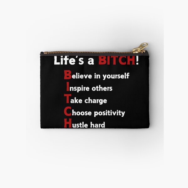 Item preview, Life's a B.I.T.C.H – Turn Struggles into Strength designed and sold by JPees.