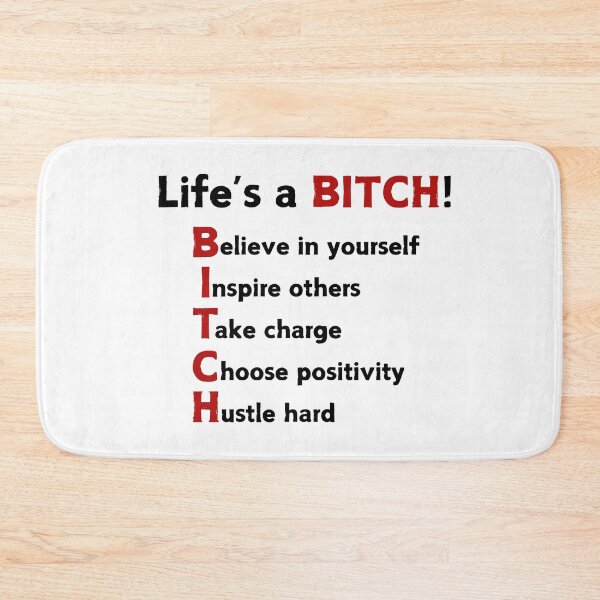 Item preview, Life's a B.I.T.C.H – Turn Struggles into Strength designed and sold by JPees.