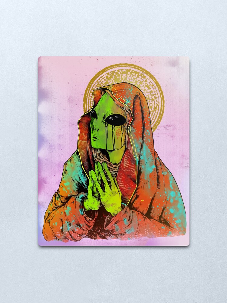 Alternate view of The Virgin Mother Metal Print
