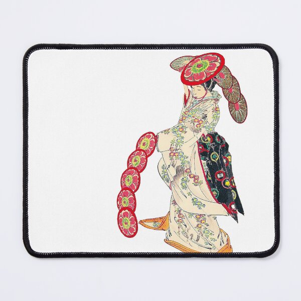 Item preview, Ogata Gekko | Cropped Ukiyo-e | Spring Dancing Girl designed and sold by Maachiel.