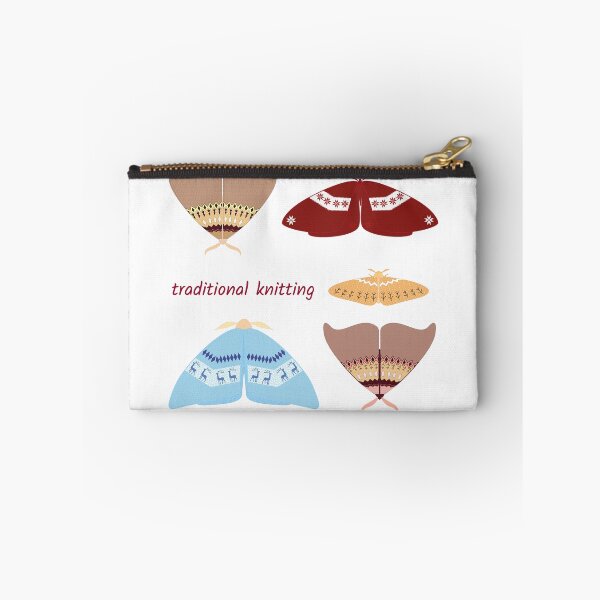 Item preview, Traditional knitting composed with butterflies designed and sold by SpottedPilot.